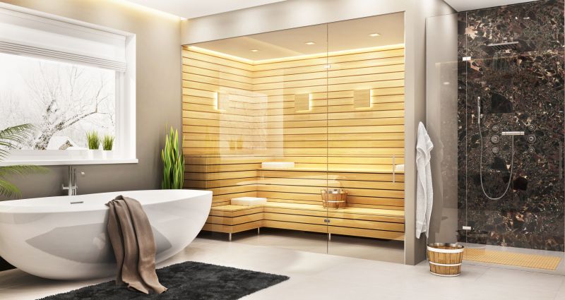 Spa-Inspired Shower Area